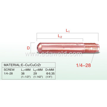 Tweco 14A CuCrZr Contact Tip